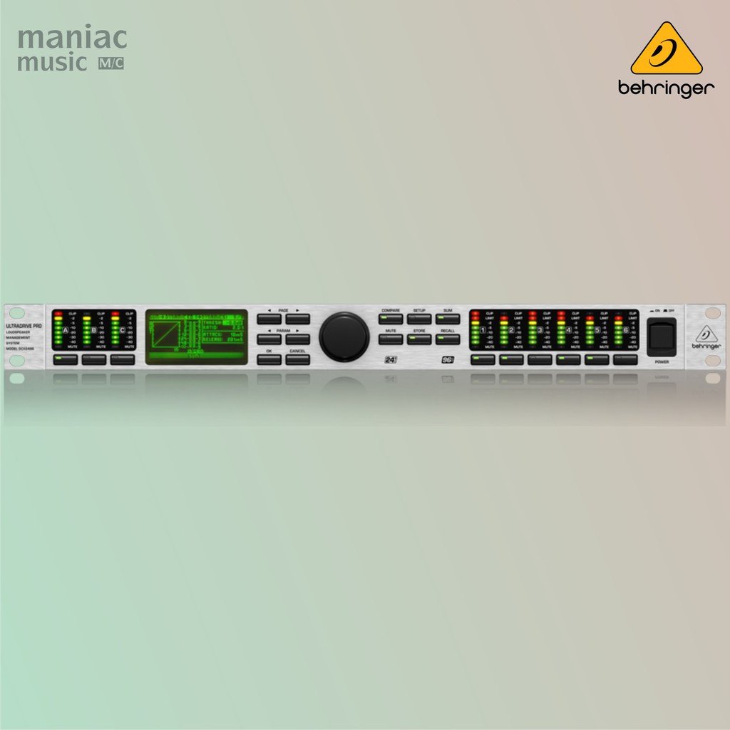 Behringer DCX2496 - Digital Loudspeaker Management System, Equalizer