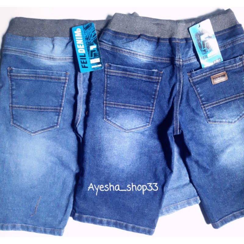 JEANS PENDEK PRIA FEIL DENIM