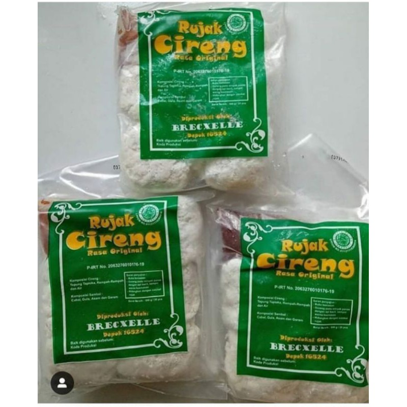 

Cireng BRECXELLE bumbu rujak