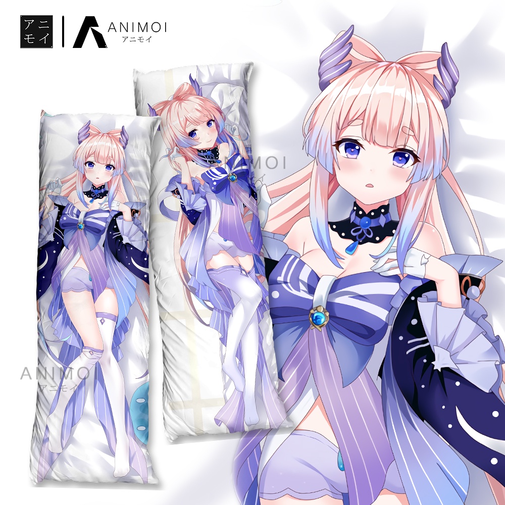 Sarung Bantal Dakimakura Anime Game || Genshin Impact || Sangonomiya Kokomi
