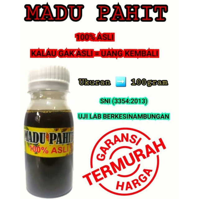 

MADU ASLI / MADU PAHIT HUTAN ODENG 100ml