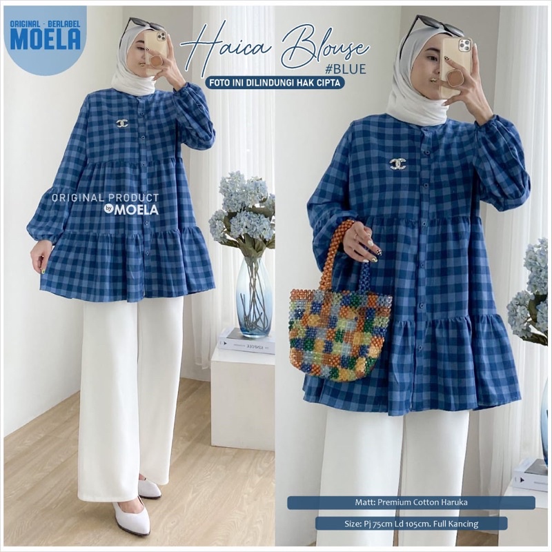 Haica blouse by MOELA //blouse//rayon//moelaori