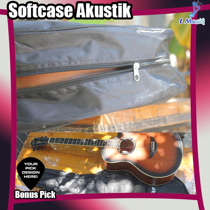 SOFTCASE GITAR TAS GITAR AKUSTIK