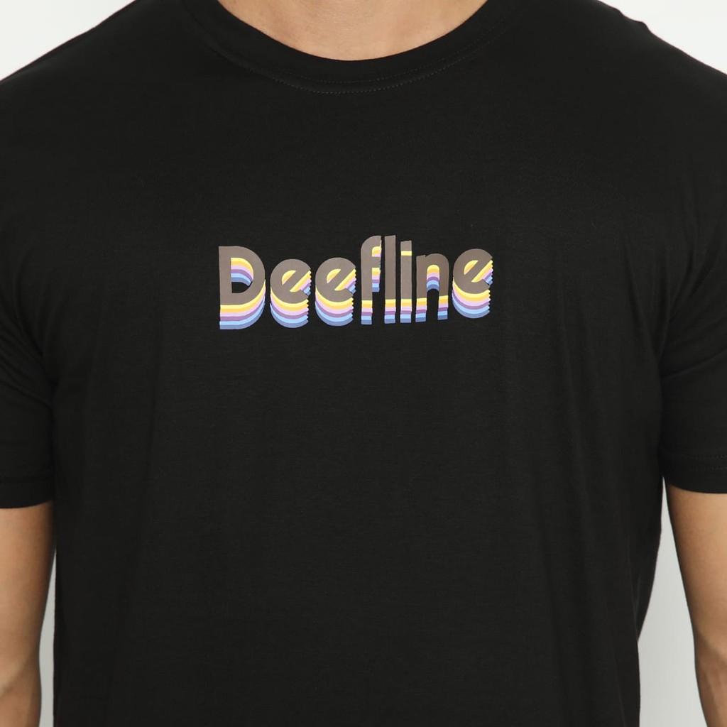 Kaos pria tshirt deefline black