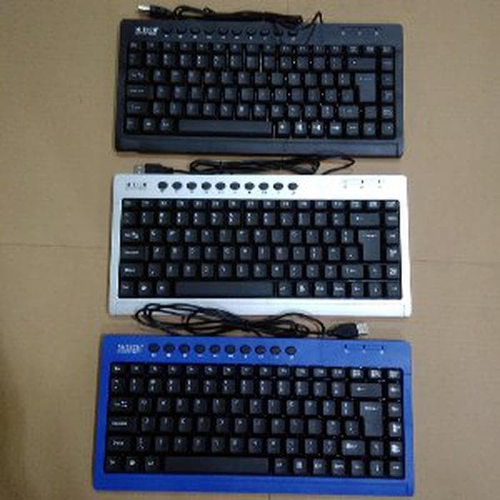 KEYBOARD MINI MULTIMEDIA SLIM COLOR MTK-01 M-TECH