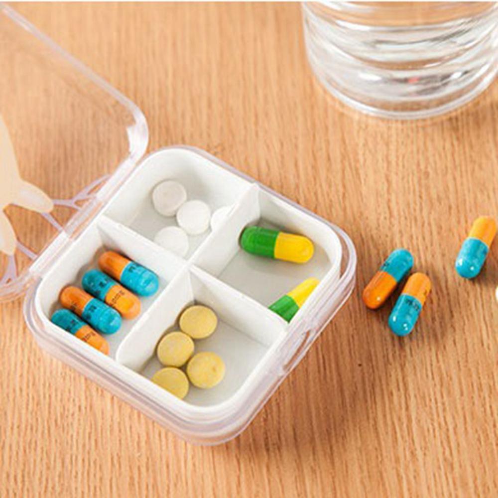 Top Kotak Obat Kosong High Quality Mini Lucu Holder Split Pills Organizer