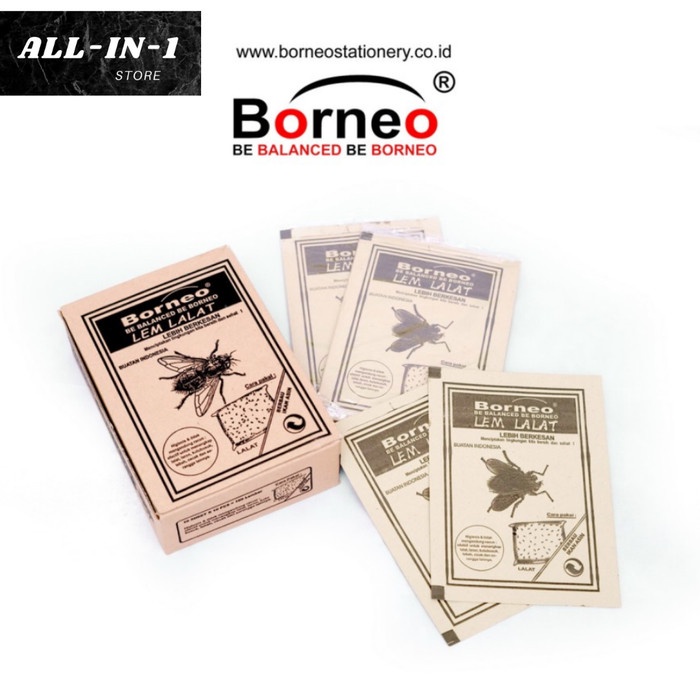 

Lem Lalat Isi 10 Lembar BORNEO