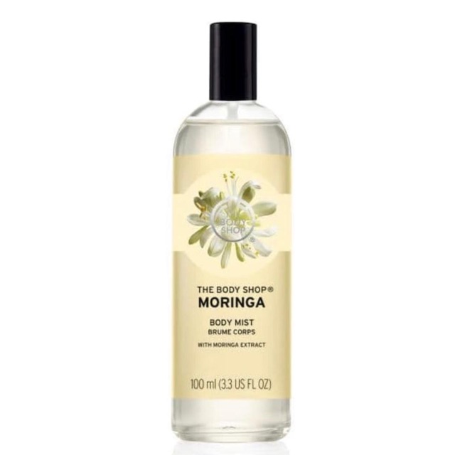 The body shop body mist moringa
