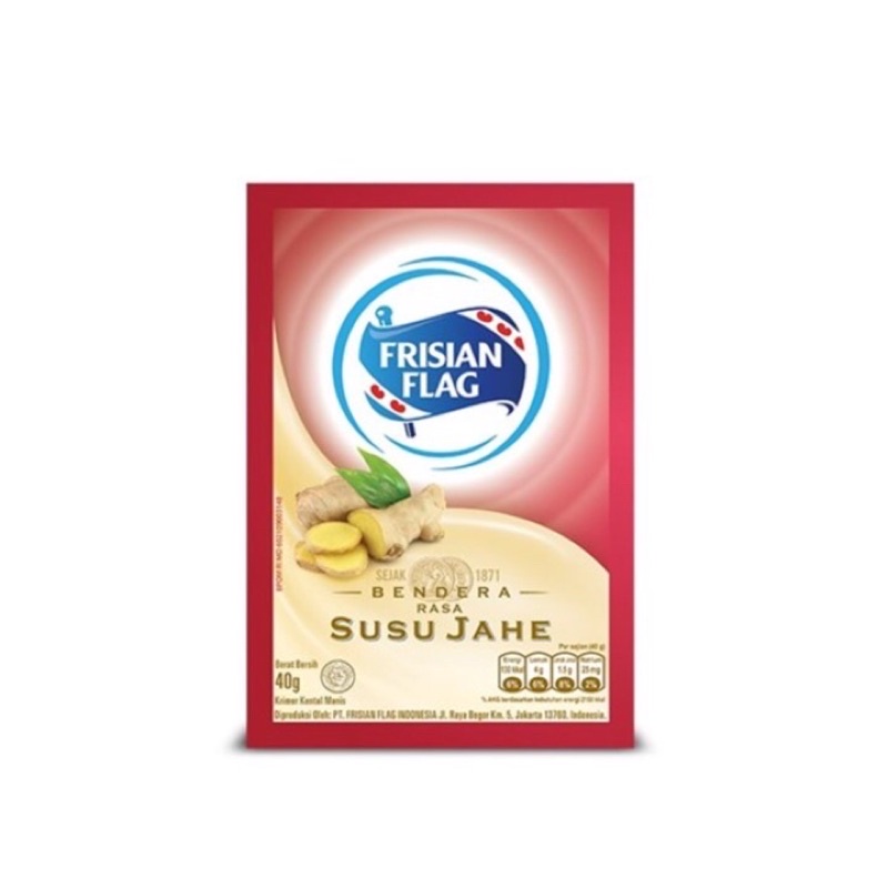 

Susu Frisian Flag Kental Manis/Jahe Sachet /6 Sachet