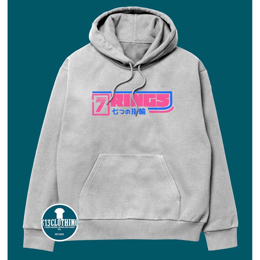 ariana grande 7 rings hoodie