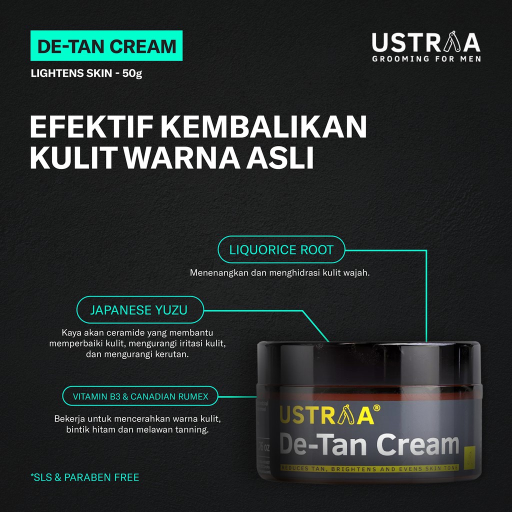 Ustraa Skincare Cowok Paket Bundling Lengkap Perawatan Wajah Pria