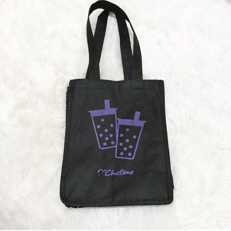 Original Chatime BagTas Cha Kantong Belanja Reusable Shopping Bag Cha Time Atelier Premium