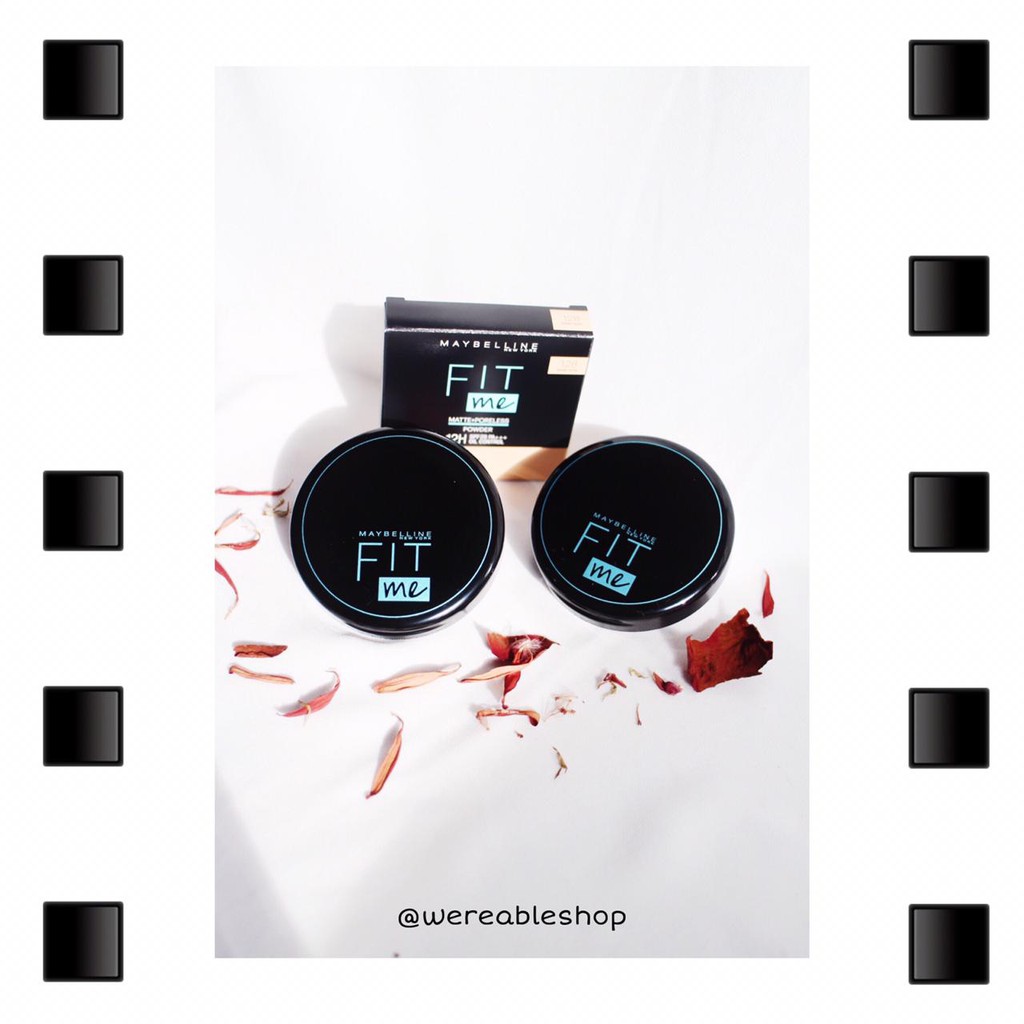 MAYBELLINE FIT ME 12-HOUR OIL CONTROL POWDER / MAYBELLINE MATTE PORE COMPACT / BEDAK MAYBELLINE