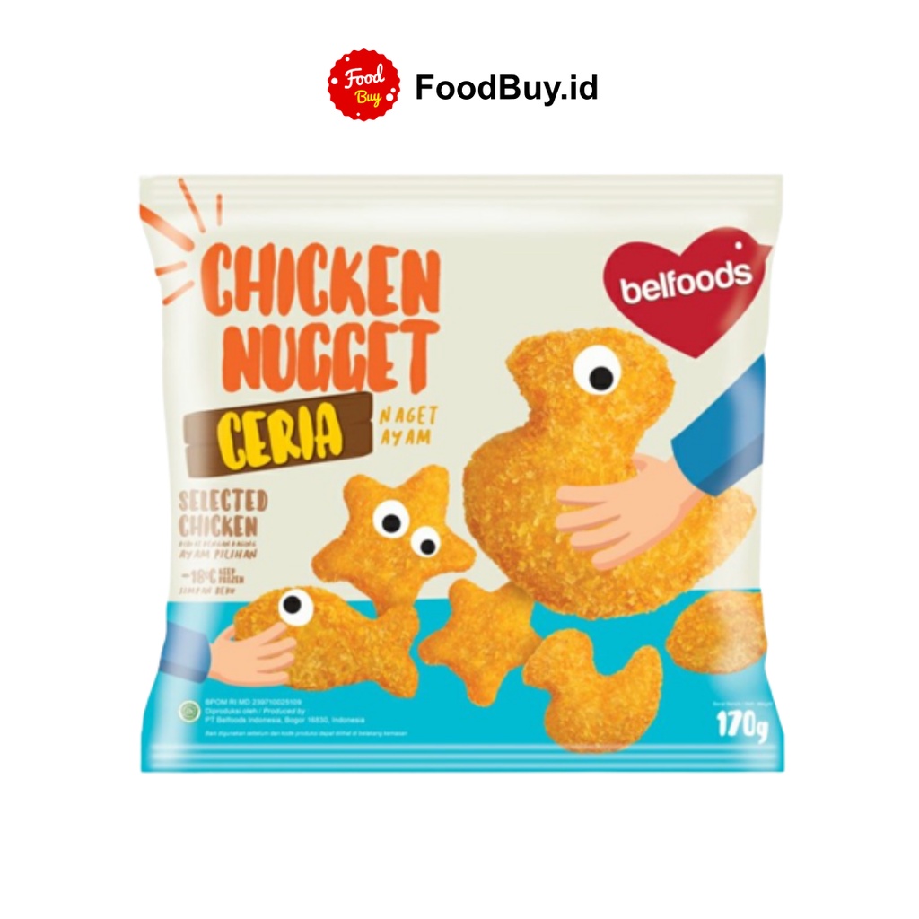 

Belfoods Nugget Ceria 170 gr