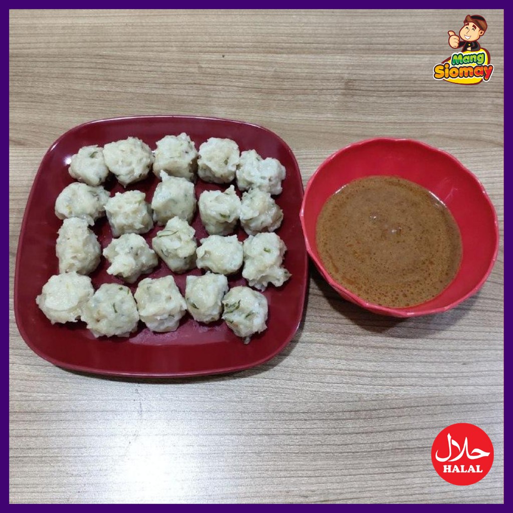 

((HARGA 3 BKS)) Somay Beku Frozen ^ Siomay Frozen Ikan Beku Siap Saji By Mangsiomay