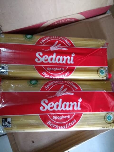 Spaghetti Sedani 1kg 1 dus / Spageti Sedani 1 kg Karton / Spagetti Sedani 1dus / Spaghetti