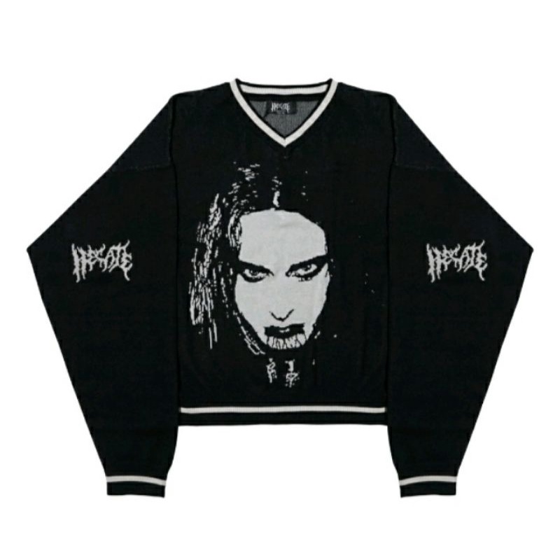 HECATES KNITWEAR GHOSTEMANE - L