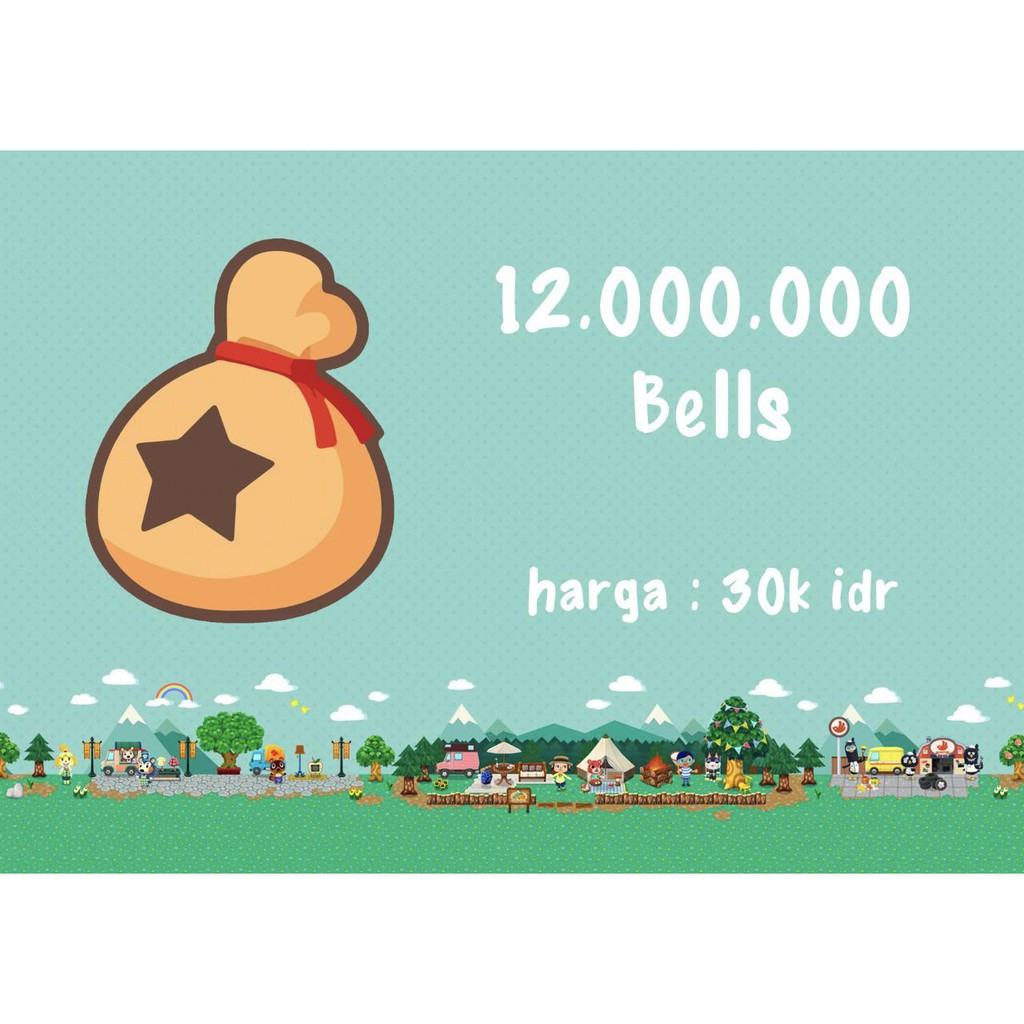 BELLS ANIMAL CROSSING TERMURAH