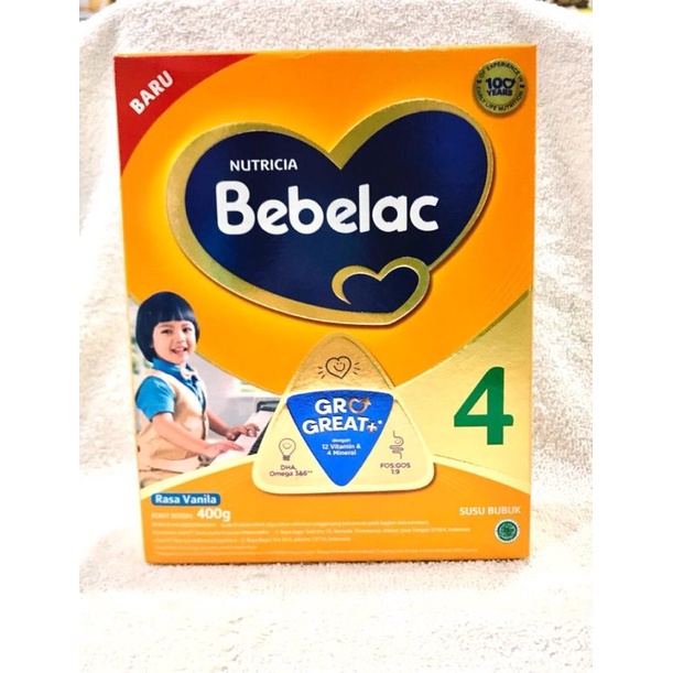 Bebelac 3 Madu 400gr untuk bayi umur 0-6 bulan