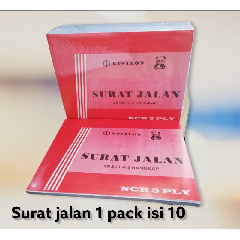 

EPSILON SURAT JALAN ISI 10