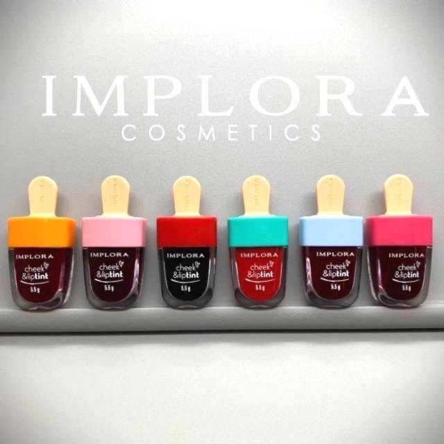 IMPLORA CHEEK &amp; LIPTINT COLORFULL 100% ORIGINAL BPOM [SWEETSPACE]