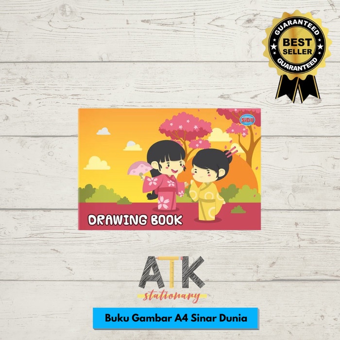 

Sketsagambar- Buku Gambar A4 Sinar Dunia Atk -Buku-Gambar-Sketsa.