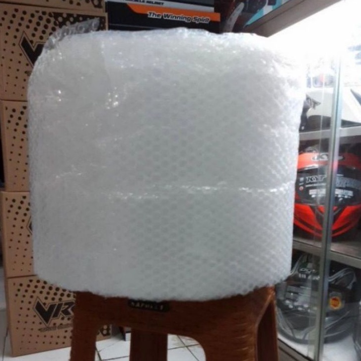 

BUBBLE WRAP PLASTIK PEMBUNGKUS HELM