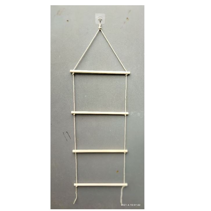 PROMO - Gantungan Ladder Hanger Tali / Rak gantung / Tempat jilbab sajadah mukena