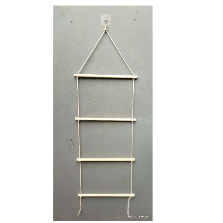 PROMO - Gantungan Ladder Hanger Tali / Rak gantung / Tempat jilbab sajadah mukena