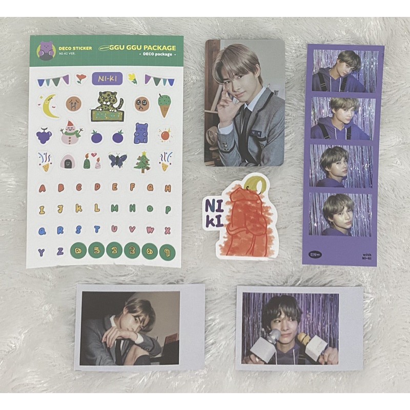 

GGU GGU PACKAGE NIKI POB WEVERSE MEMOPAD