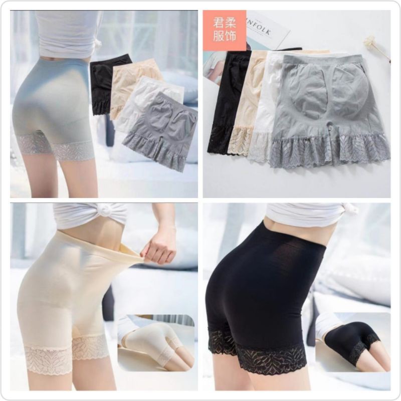 Celana Korset Body Fit Short Pants Legging Pendek Untuk Mengecilkan Perut Dan Paha Original