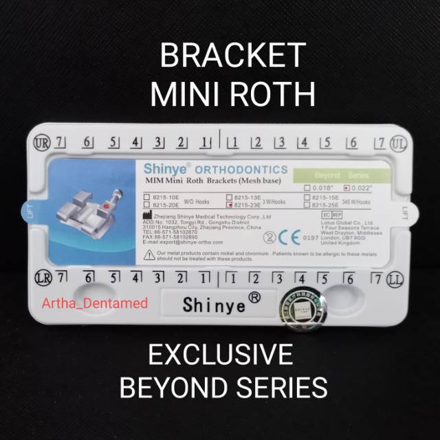 BRACKET MINI ROTH  SINYE ORTHO 0,18 &amp; 0,22