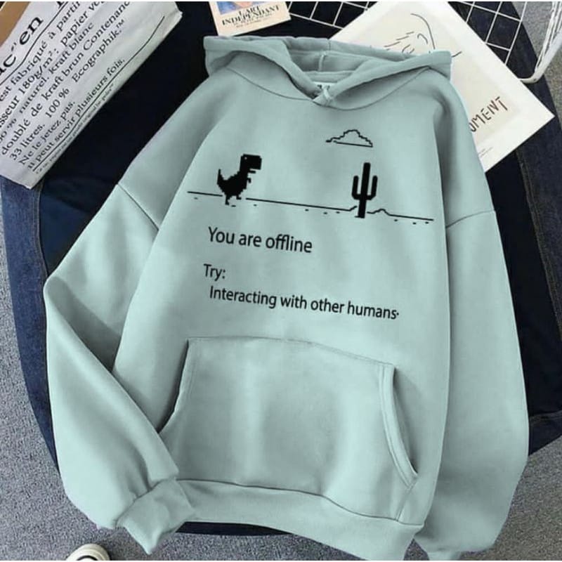 hoodie wanita Offline notice dino korean style hodie sweater cewek terbaru 2021 jaket wanita polos Tebal Murah Terlaris hoodie aesthetic hudie wanita Distro switer keren lilac hoddie remaja suiter cewek jumper suwiter modern