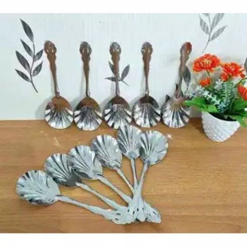 Centong Sayur Centong Nasi Stainless Model Kerang