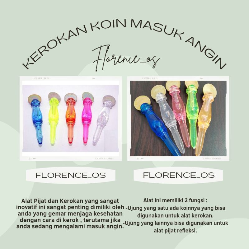 Kerokan Koin Masuk Angin Kerokan Masuk Angin alat pijat