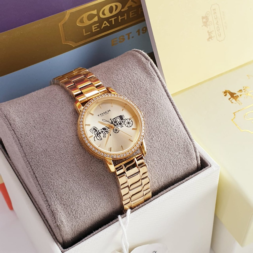 Jam Tangan Wanita Coach Original Kereta Kuda