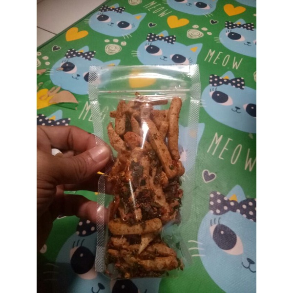 

Basreng Stick Daun Jeruk/Basreng Pedas 100gram