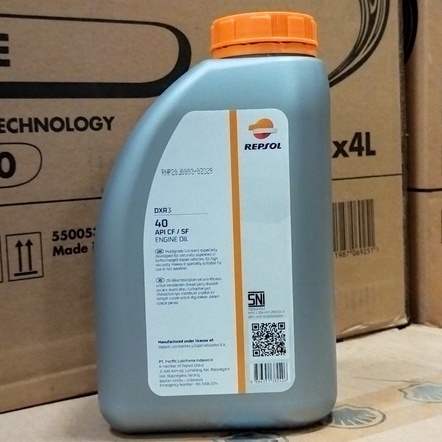 OLI MESIN MOBIL DIESEL REPSOL DXR 3 / DXR3 40 1 LITER