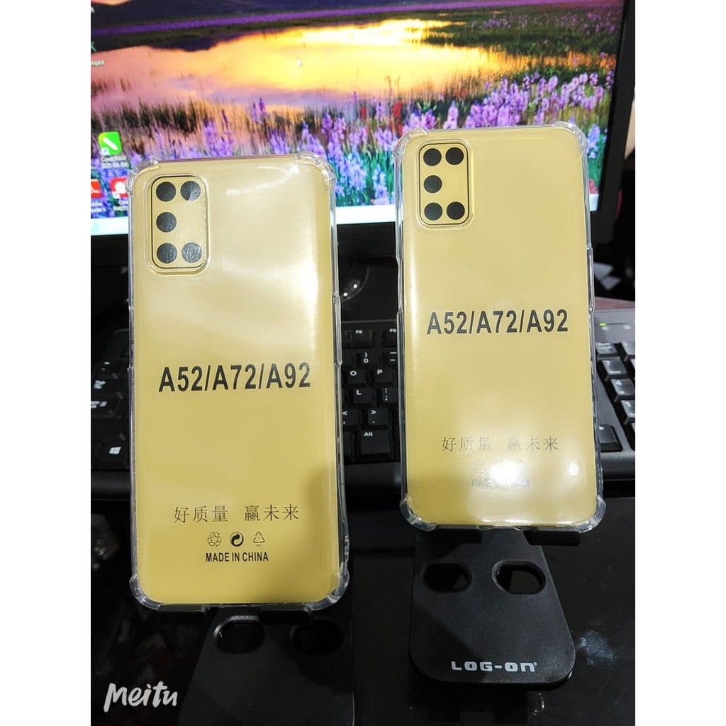 Anti Crack Oppo A52 A92 6.5 inch Soft Case Jelly OPPO A72 Tahan Benturan