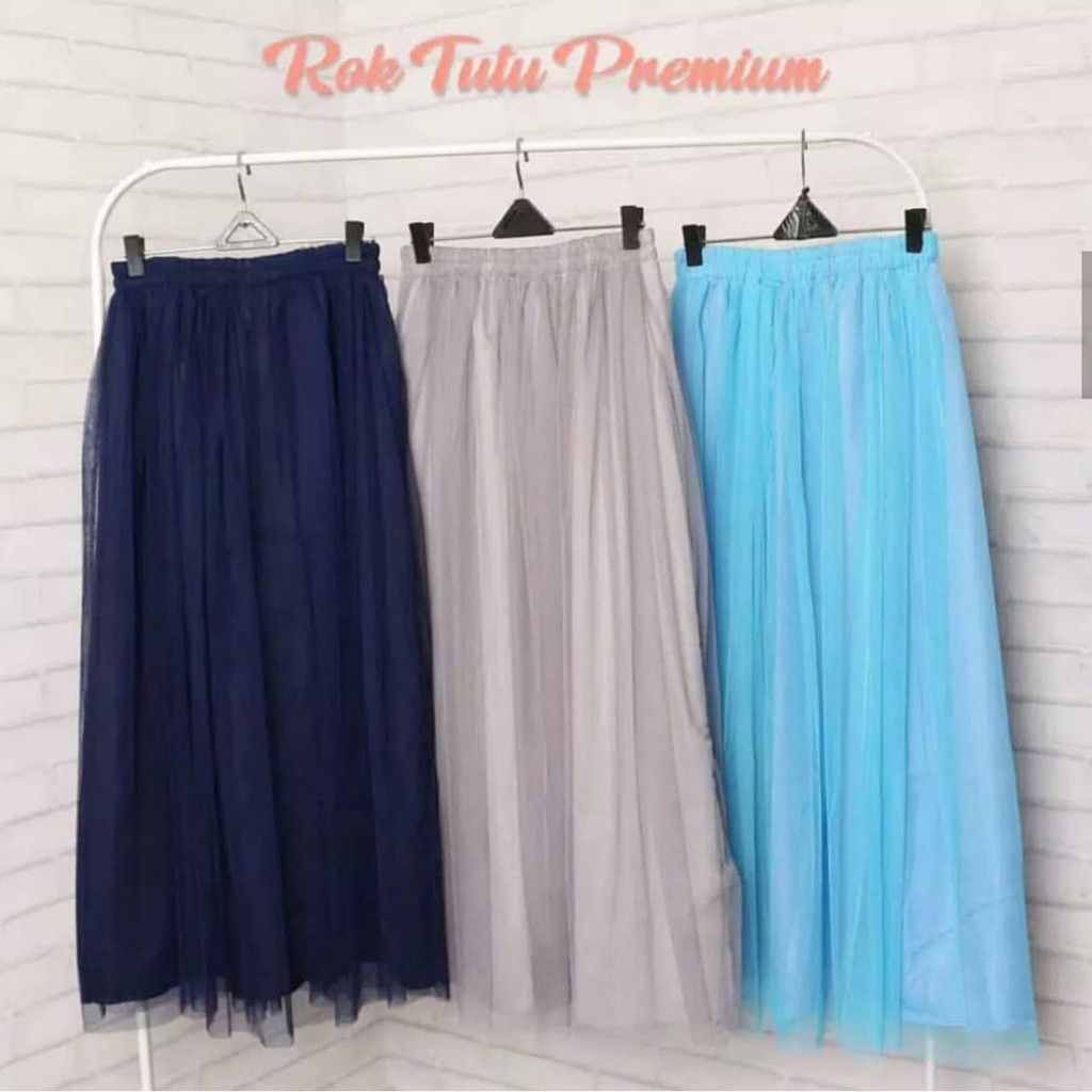 ROK TUTU SKIRT POLOS SQUARE