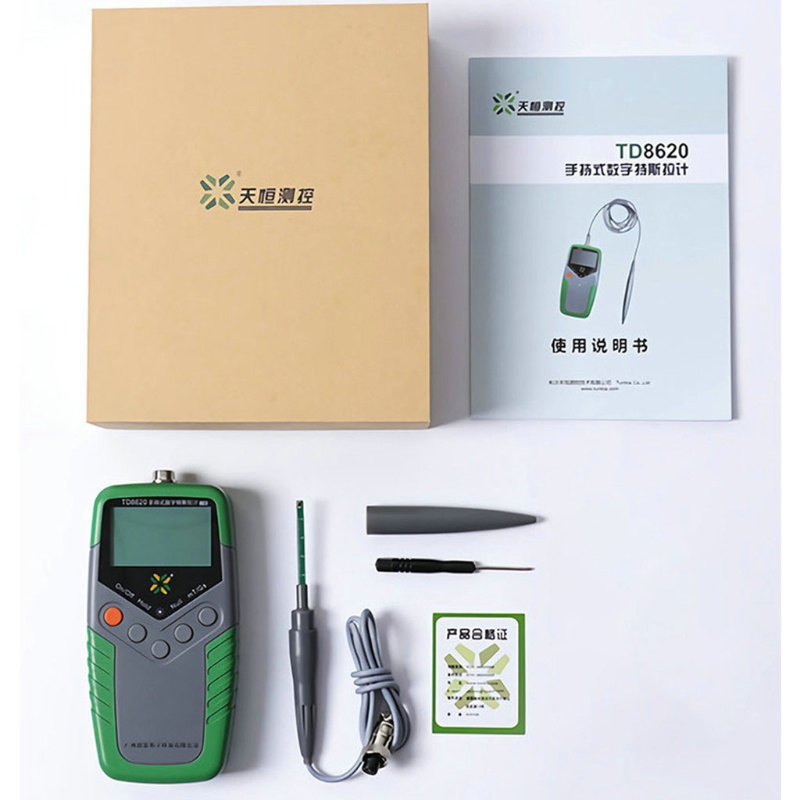 Mary Fluxmeter Digital Genggam Presisi Tinggi Dengan Probe