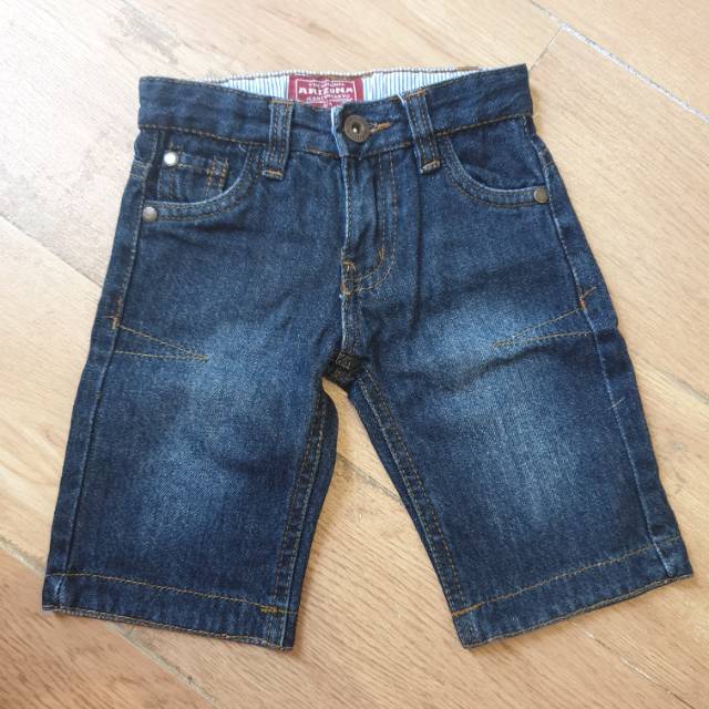 CELANA PENDEK JEANS ANAK ARIZONA 18-24 BULAN (PRELOVED)