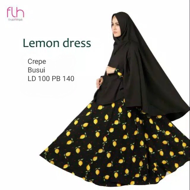 GAMIS LEMON DRES ORI FLH