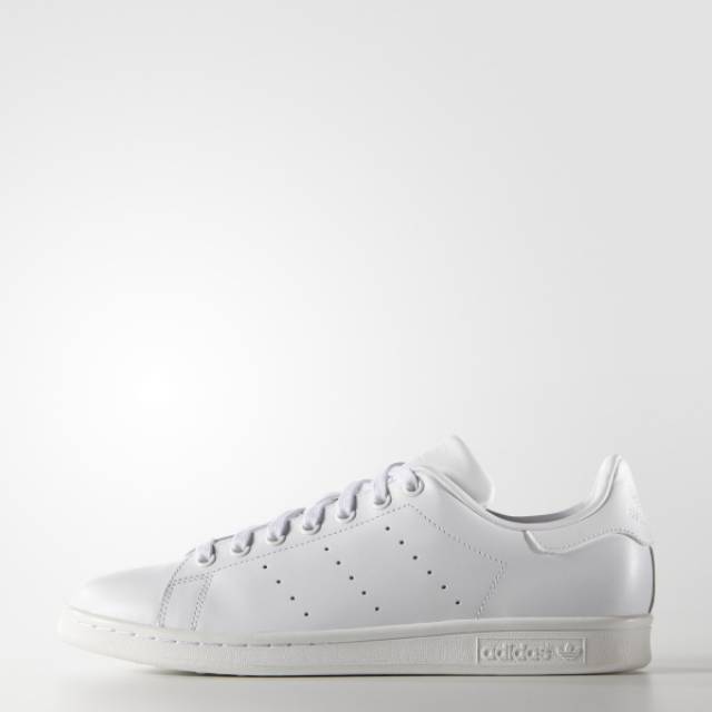 Sepatu Adidas Original Stan Smith White / Sepatu Pria Sneakers / Sepatu Sneakers Kasual
