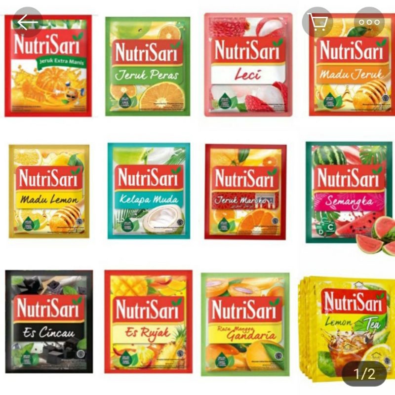 

Nutrisari 10 x 14 gr (renceng)