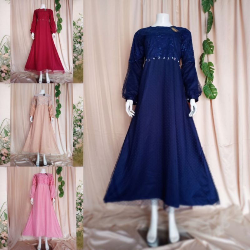 GAMIS BROKAT RAYA SERIES GAMIS BROKAT KONDANGAN GAMIS BROKAT RAMADAN