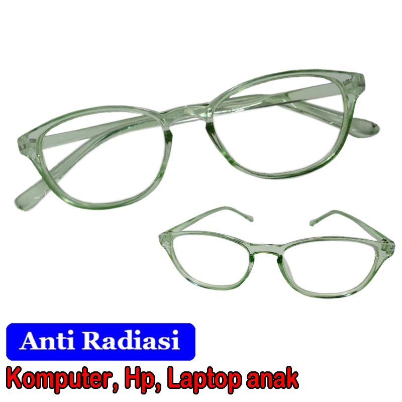 Kacamata anak anti radiasi layar komputer hp kaca mata anal lensa blue ligh bocking kids glasses blueray