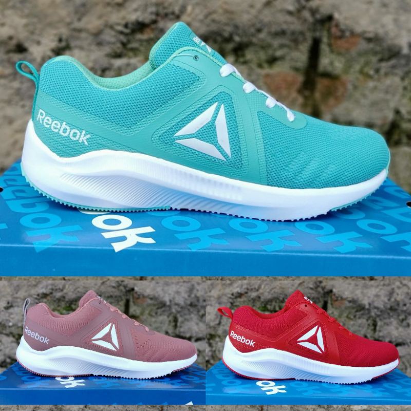 RBK. Sepatu Wanita Putih Tosca Ringan . Olahraga Sport Senam Aerobik Gym Zumba Wanita import murah