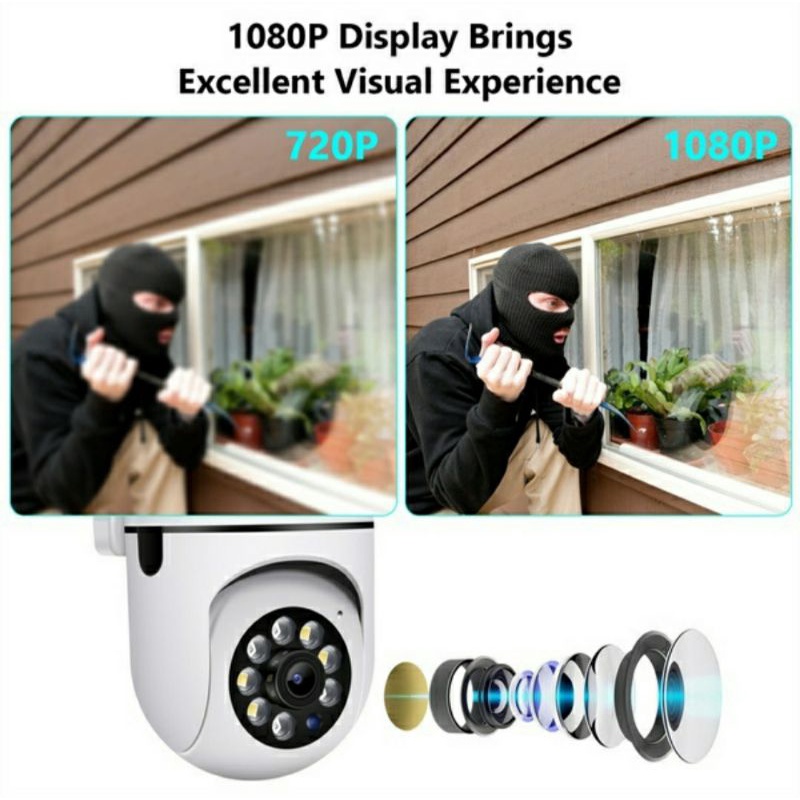 ip camera cctv v380 ptz speed dome 8MP super mini ptz camera v380pro