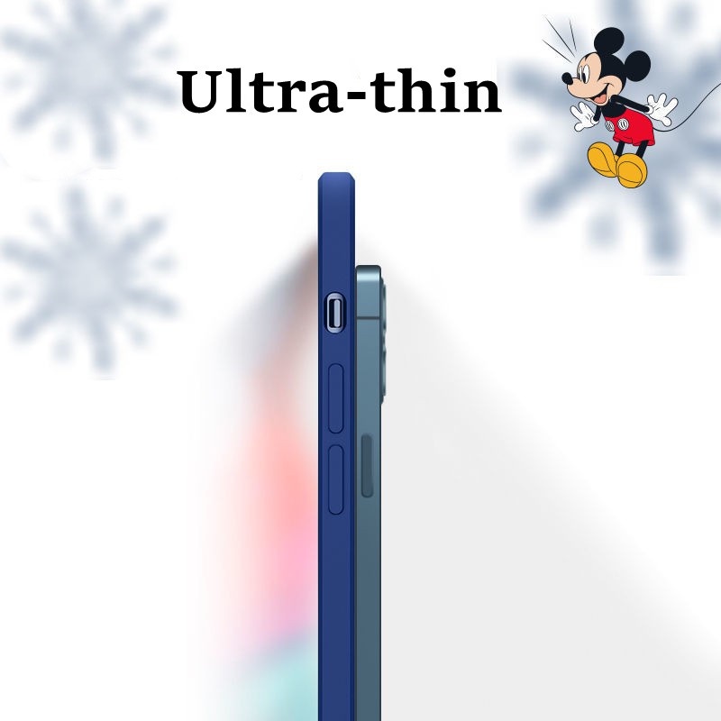 Disney Case SAMSUNG A11 A51 A71 A31 A21S A20 A30 A10 M10 A70 A10S A01 Disney Square Soft Silicone Full Cover samsung Case-3